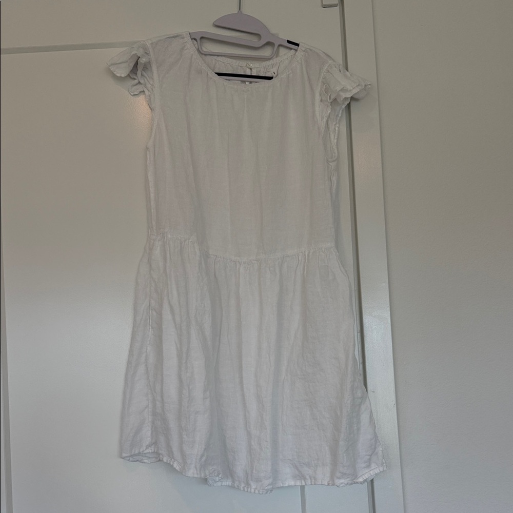 Velvet by Graham & Spencer White Mini Dress